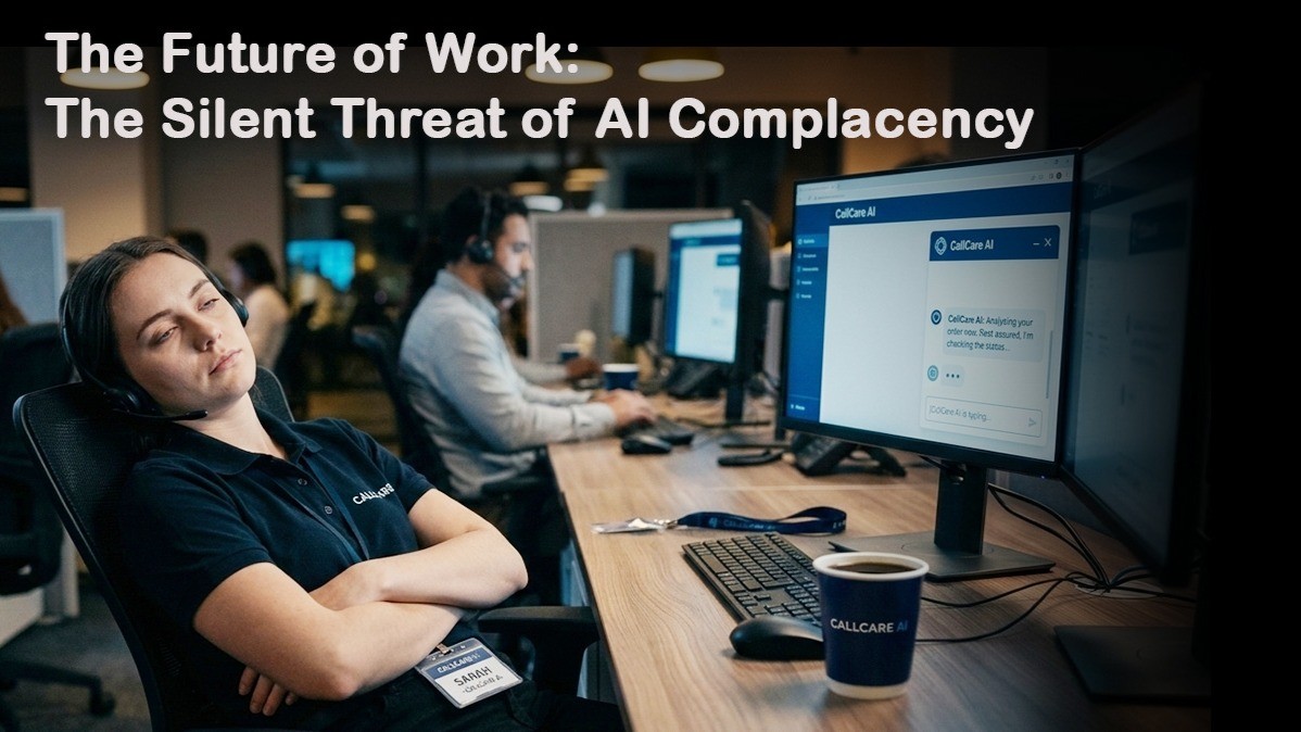 The Future of Work: The Silent Threat of AI Complacency
