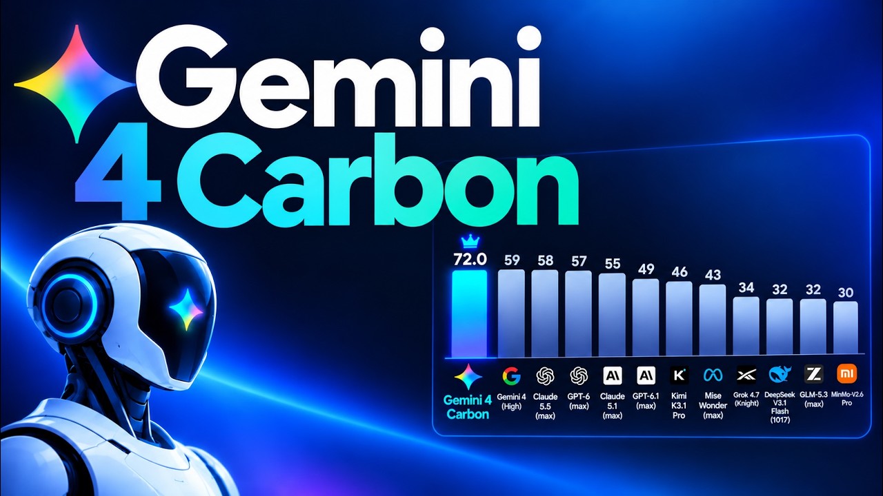 Google Gemini 4 Carbon Is Here — #1 AI Model...BUT BUT BUT