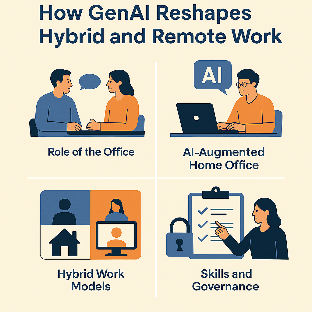 WFH 2.0: how Generative AI is reshaping remote and hybrid work | by Ravindra Satyanarayana | Medium
