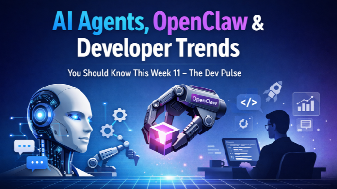 AI Agents, OpenClaw & Developer Trends You Should Know This Week 11 – The Dev Pulse