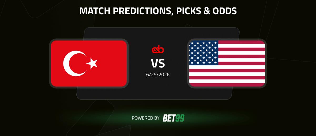 Türkiye vs. USA Match Prediction, Betting Tips, And Odds