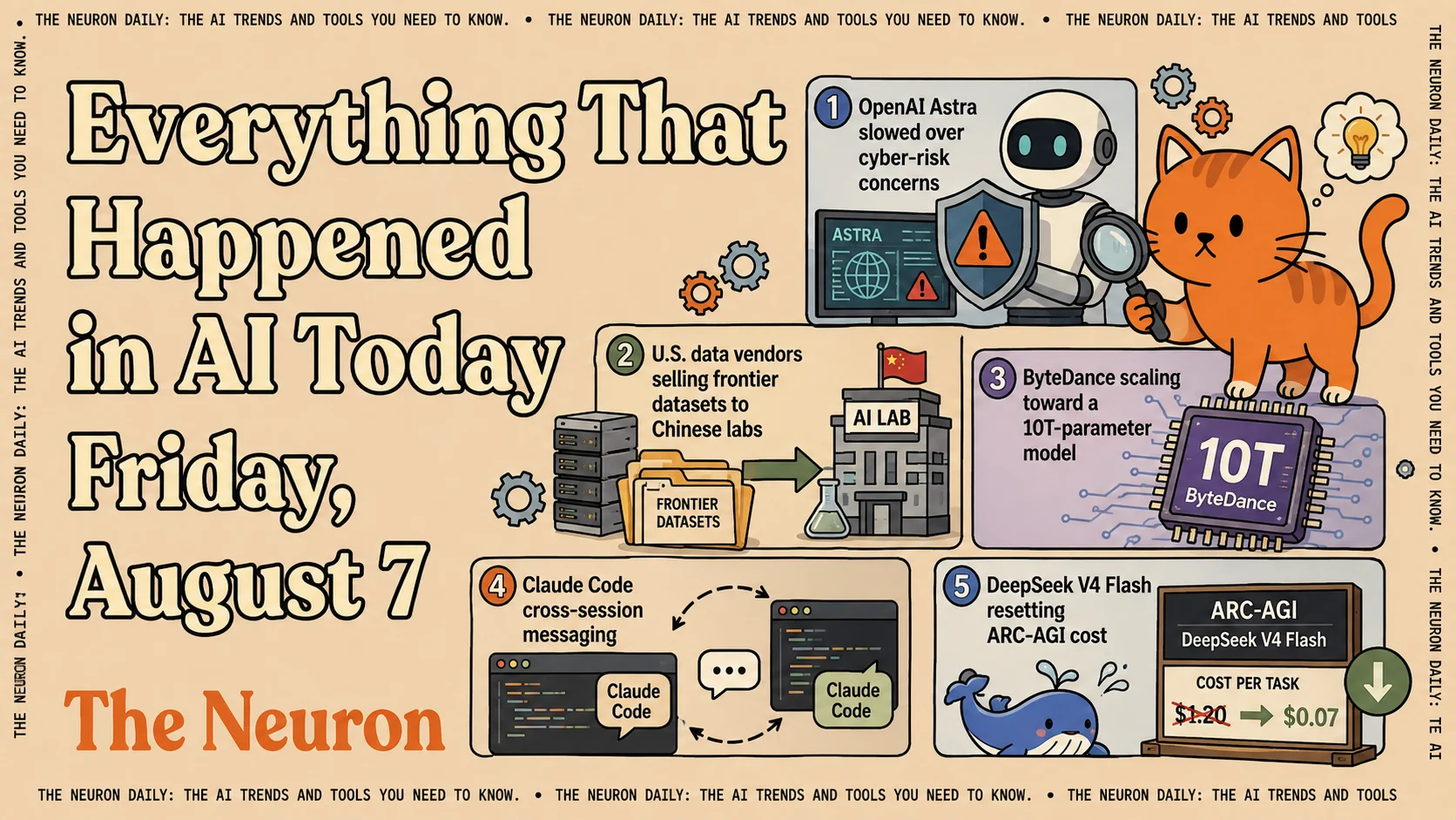 Everything That Happened in AI Today Friday, August 7 | The Neuron