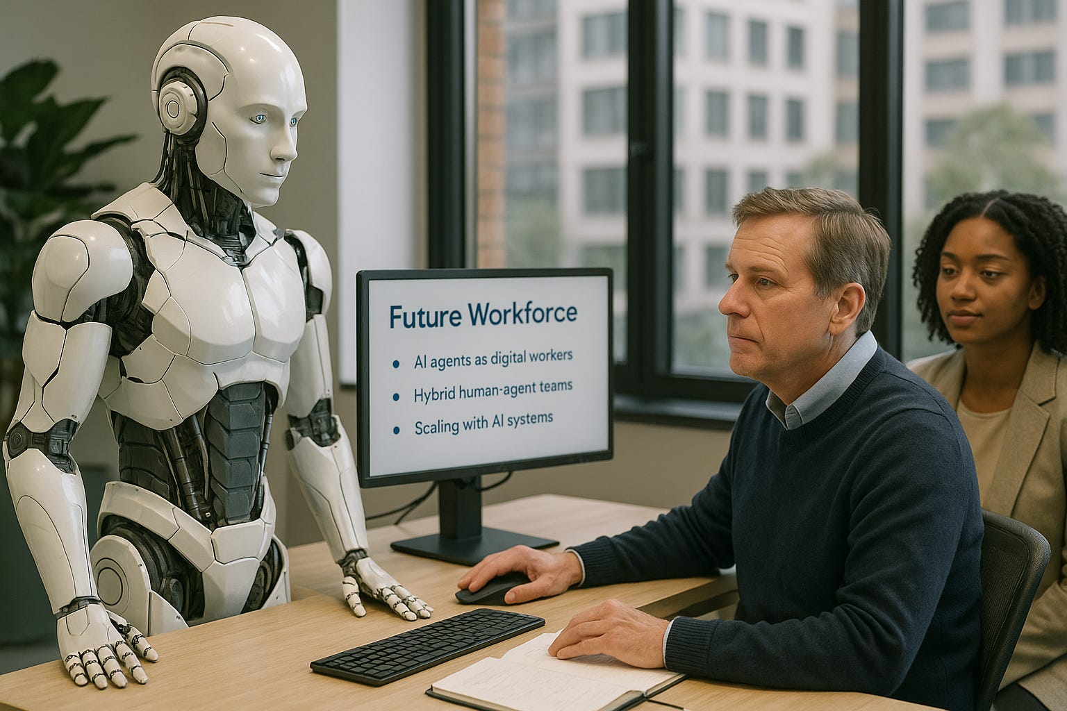 The Dawn of the Frontier Firm: How AI Agents Are Redefining the Future of Work