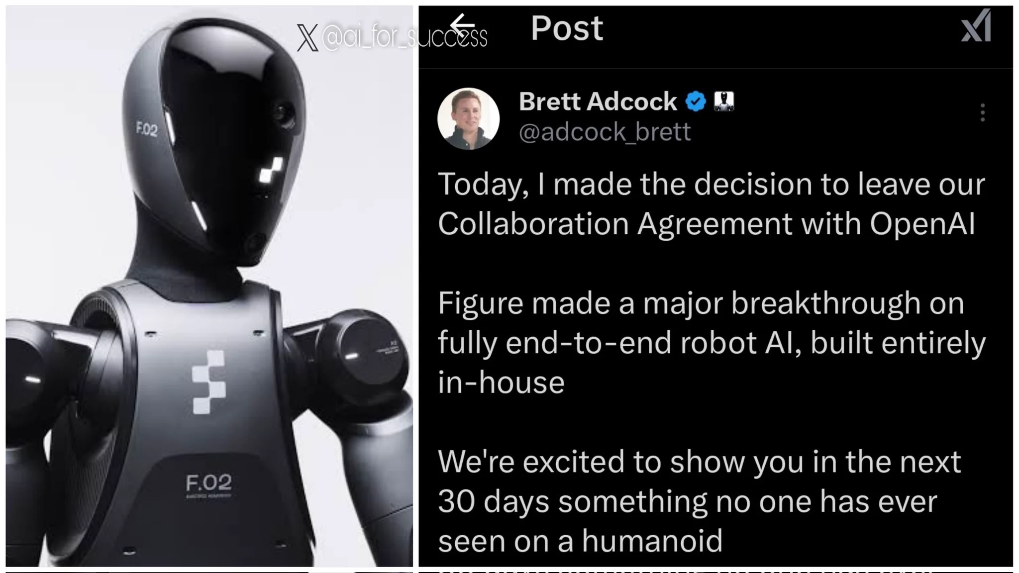 Figure AI's Breakthrough: The End of an OpenAI Partnership