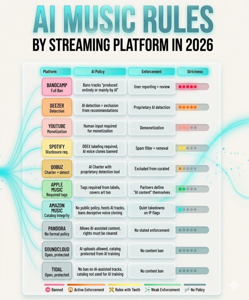 AI Music on Streaming Platforms: Know the Rules | Damien Reilly posted on the topic | LinkedIn
